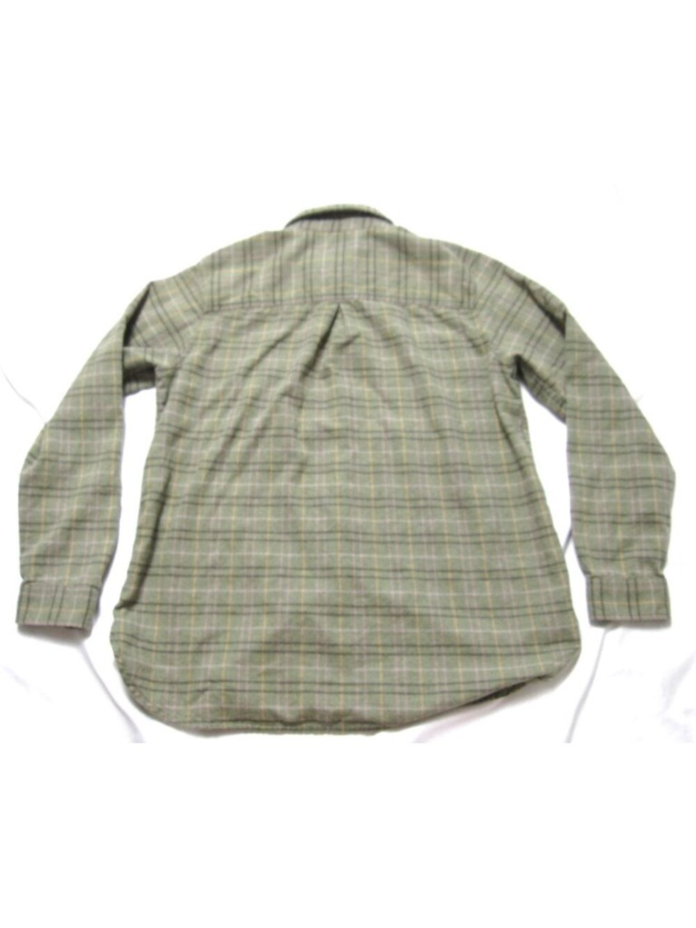 REI Co-op Men Sz L Flannel Shirt Plaid Button Cabincore Gorpcore Hiking (M188) - Picture 2 of 6
